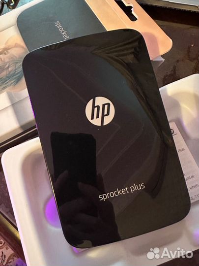 Фотопринтер мини HP Sprocket Plus