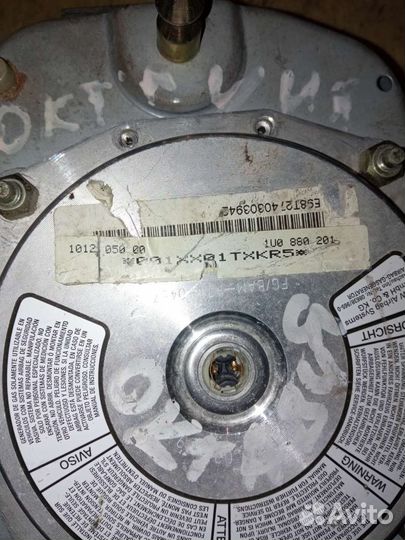 Skoda Octavia A4 Airbag рулевое колесо