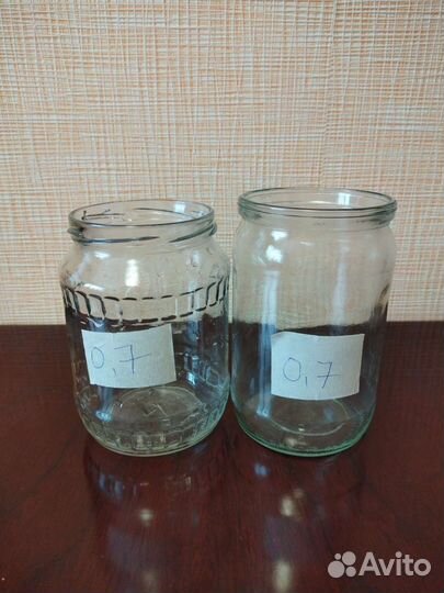 Банки стеклянные 0,7