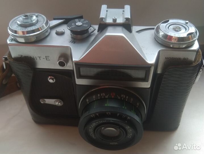 Фотоаппарат Зенит Е символика Олимпиады 80