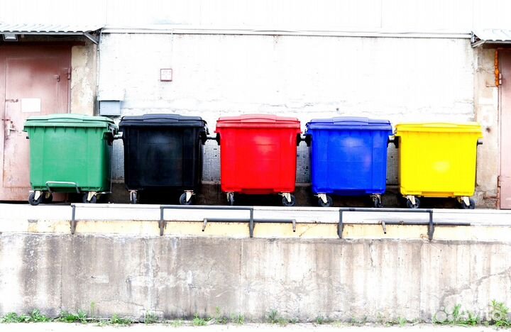 Пластиковый контейнер 1100л. Арт. 9555