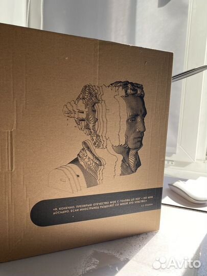 Сборный бюст А.С.Пушкина 3D-конструктор