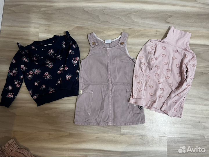 Вещи пакетом для девочки 98 104