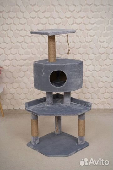 Домик для кошки с когтеточкой
