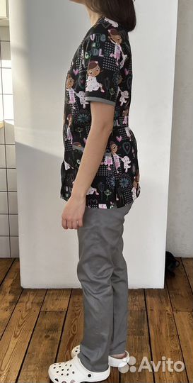 Костюм медицинский с принтом