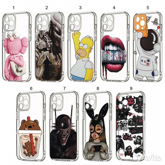 Чехол iPhone, Huawei, Xiaomi, Samsung