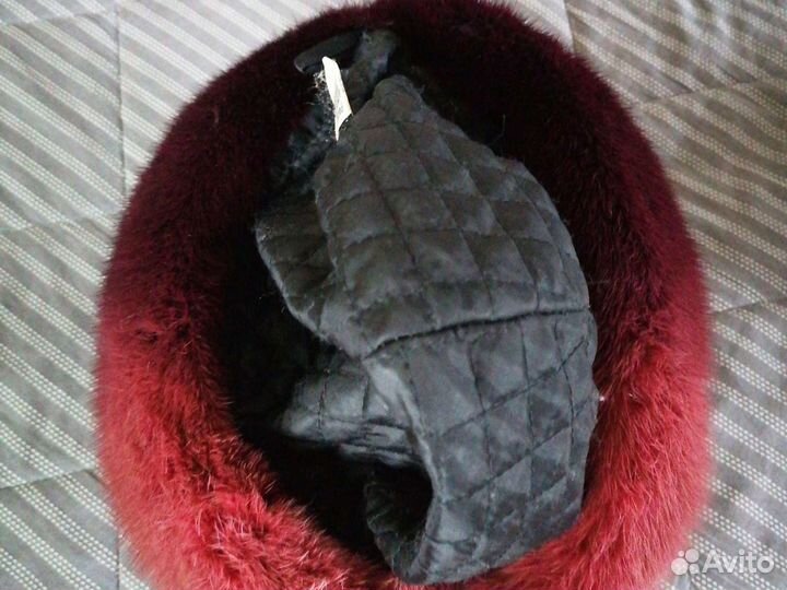 Шапка норковая