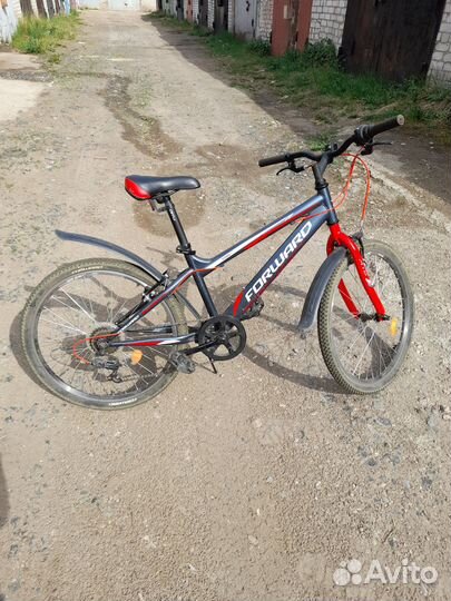 Велосипед подростковый Форвард титан 1.0