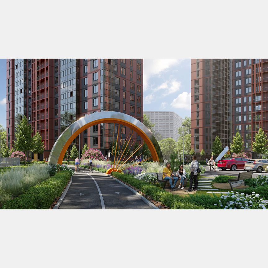 1-к. квартира, 39,9 м², 22/23 эт.