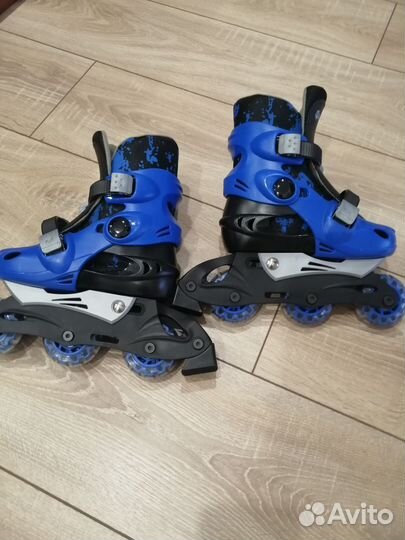 Роликовые коньки детские раздвижные