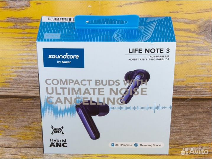 Беспроводные наушники Soundcore by Anker Life Note