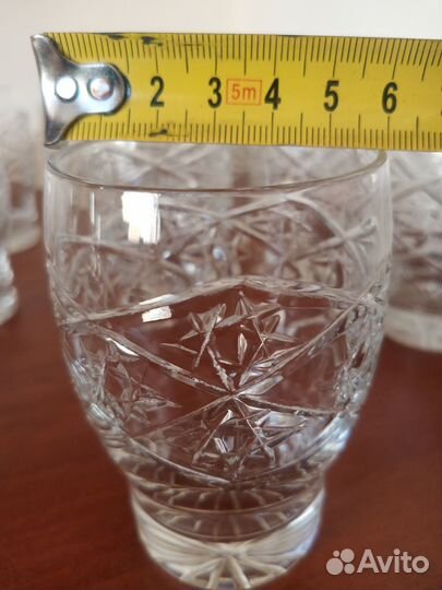 Хрустальные стаканы
