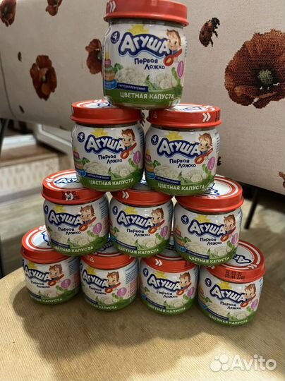 Пюре овощное агуша и бабушкино лукошко