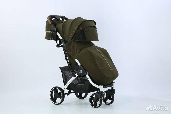 Коляска прогулочная Baballo Future 2023, армейский