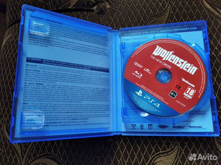Wolfenstein The New Order The Old Blood игры ps4