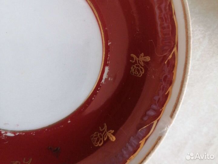 Чайные блюдца дфз Вербилки лимож