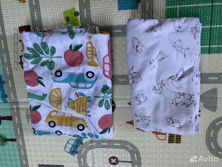 Подушка и одеяло легкое икея для малышей 0+
