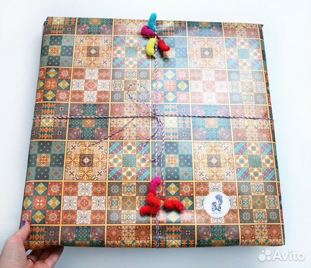 Набор тарелок «Африканский танец» 5 шт