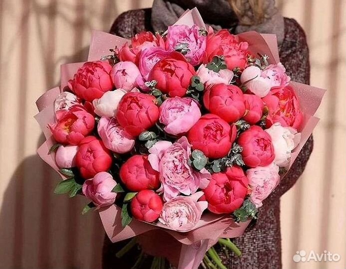 Пионы Цветы Доставка