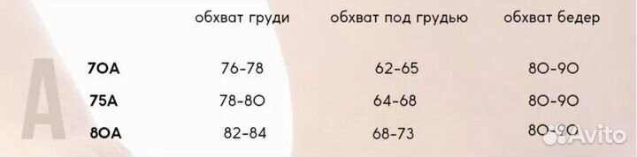 Женское нижнее бельё