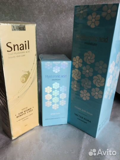 Крем гель для кожи вокруг глаз и тоник для лица