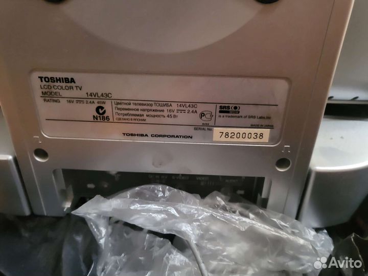 Телевизор Toshiba