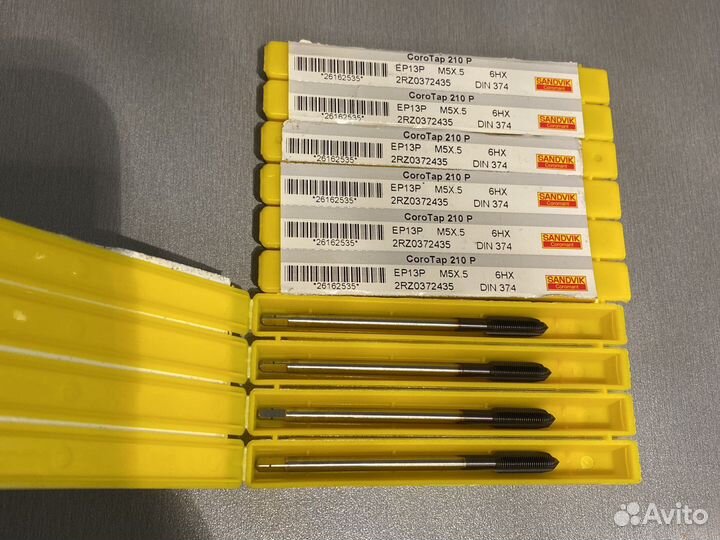 Метчик М5х0.5 sandvik