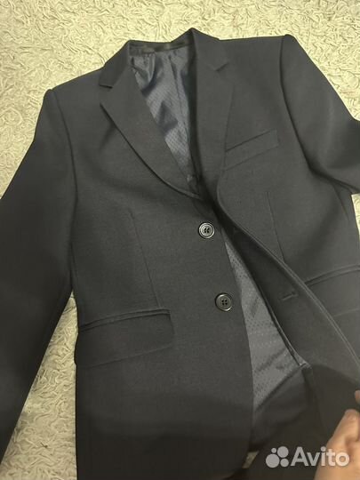 Школьный костюм для мальчика 128 синий