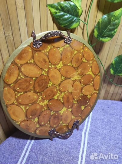 Поднос из эпоксидной смолы