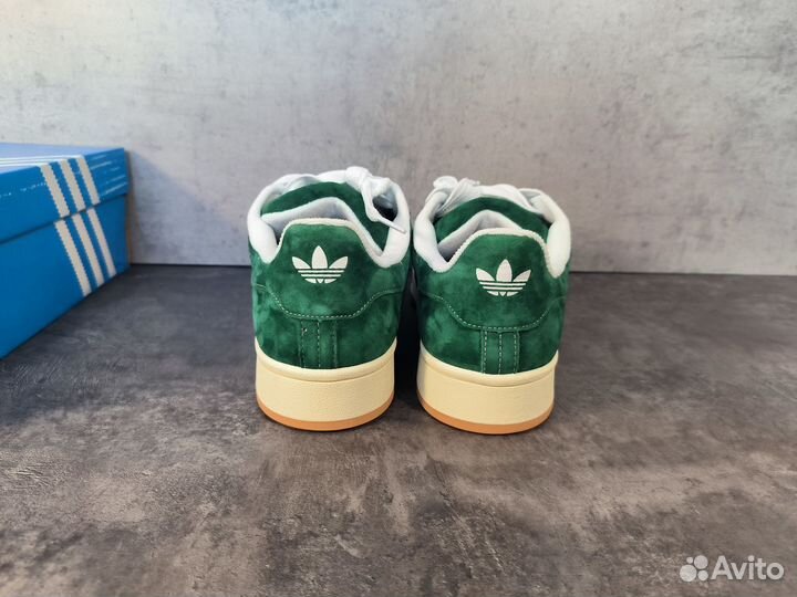 Кеды Adidas Campus 00s Dark Green gum