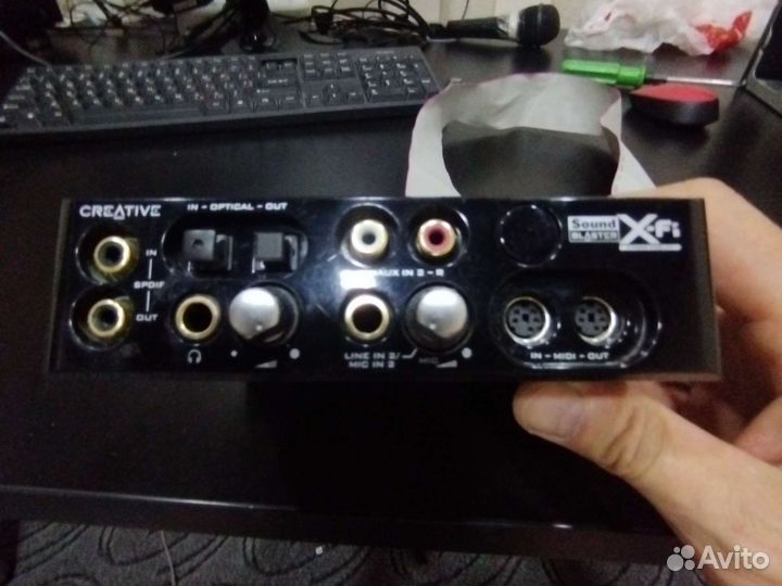 Звуковая карта creative X -fi Platinum