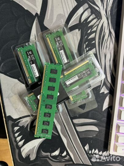 Оперативная память DDR3 16gb 1600 мгц, новая