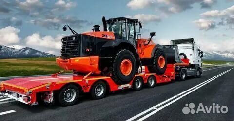 Полуприцеп трал (тяжеловоз) Berger 9854, 2023