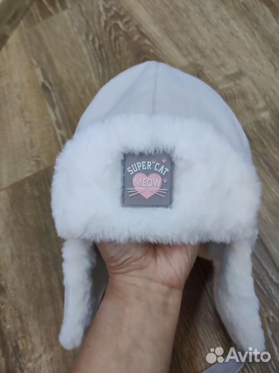 Шапка ушанка для девочек