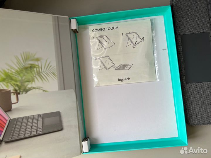 Logitech combo touch для Apple iPad 7/8/9