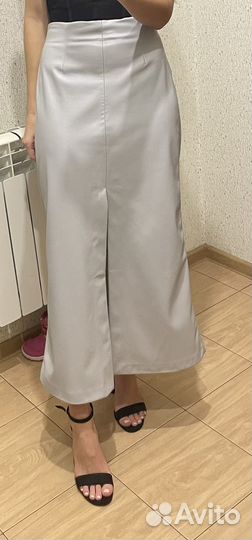 Кожаная юбка