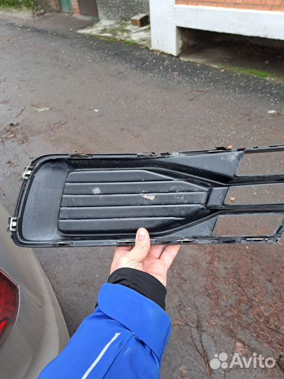 Решетка бампера ауди а6 с7