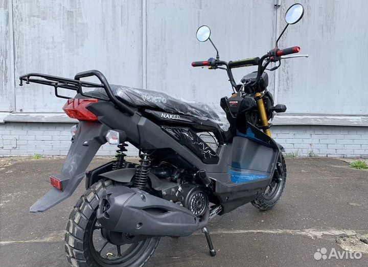Скутер Honda Zoomer 150cc (49сс) реплика Чёрный