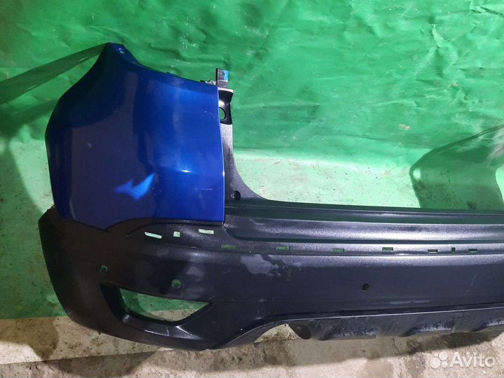 Бампер задний Kaptur синий