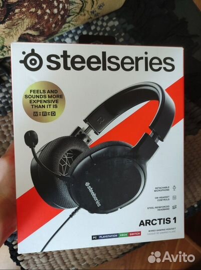 Наушники - Гарнитура SteelSeries Arctis 1
