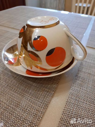 Чашка с блюдцем