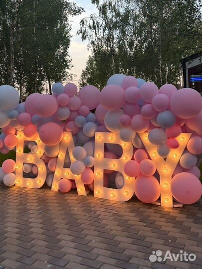 Baby буквы в аренду