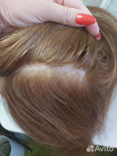 Голова манекен натуральные волосы