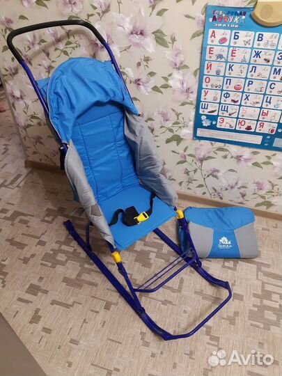 Санки коляска ника