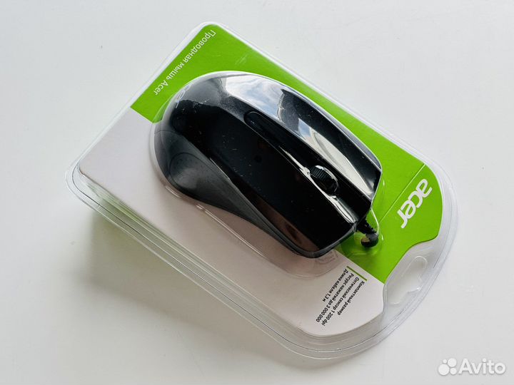 Мышь проводная Acer OMW010 черный