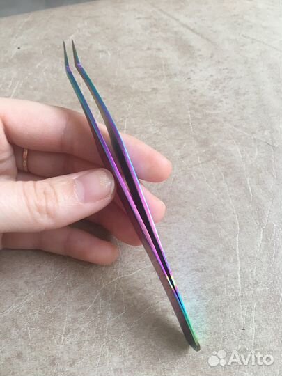 Пинцет для наращивания ресниц