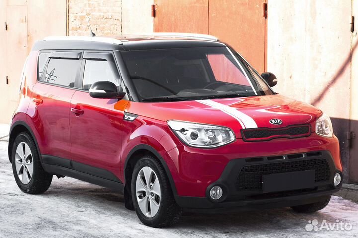 Накладки на арки Kia Soul 2 (13-16) RA