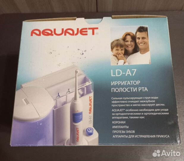Прибор для чистки полости рта aquajet LD- A7