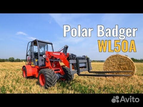 Мини-погрузчик Polar Badger WL50A, 2024