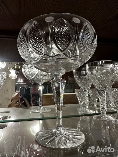 Хрустальная посуда СССР